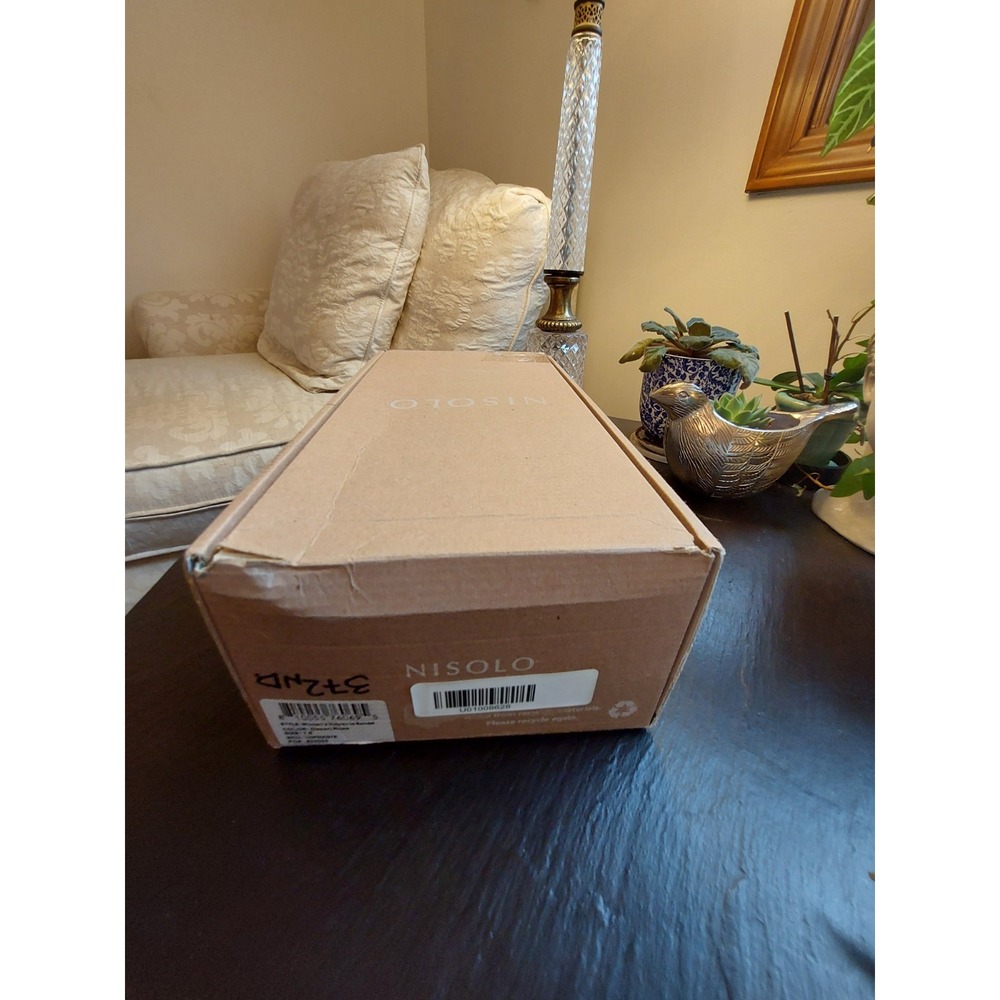 Nisolo Wmns Desert Rose Leather Huarache Strappy Flat Sandal Size 7.5M NEW! $138 - Picture 9 of 12